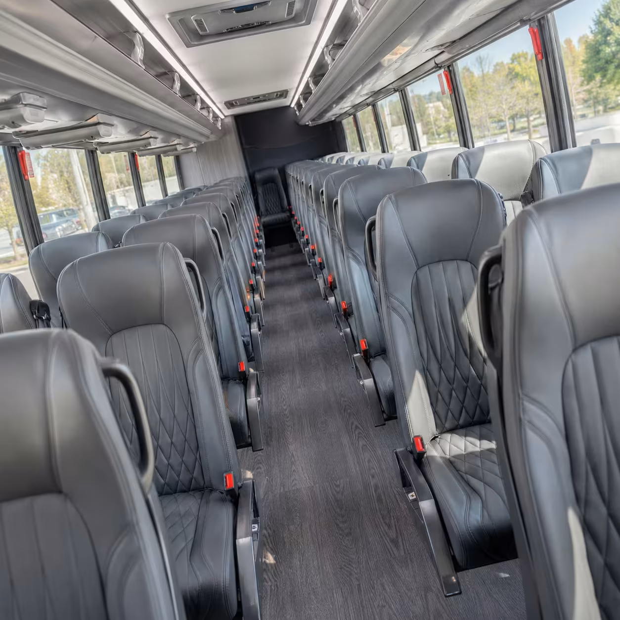 25 passenger minibus inside