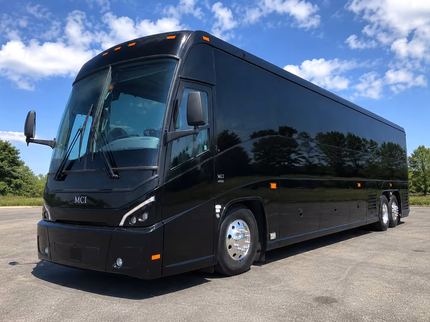 56 passenger charter bus