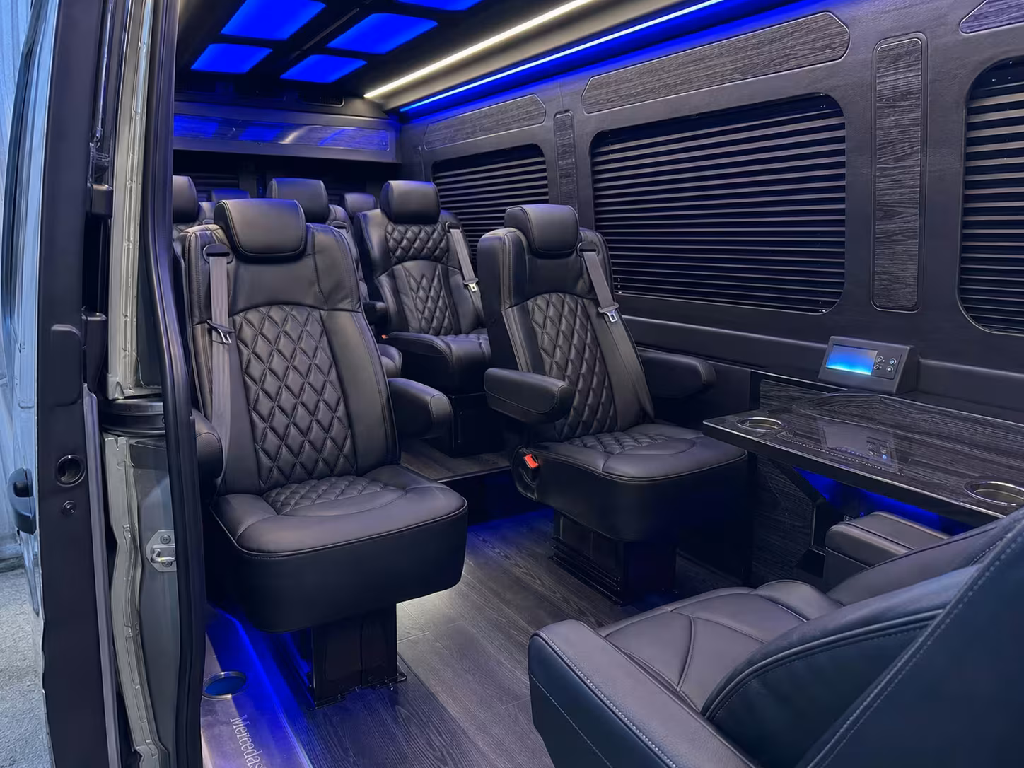 sprinter van transportation for groups and events across everett