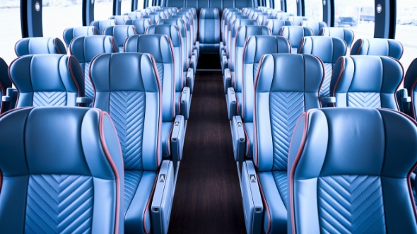 50 passenger charter bus interior everett
