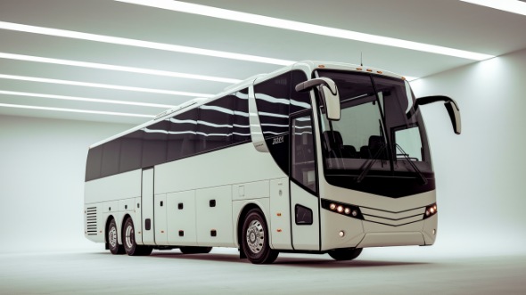55 passenger charter bus everett