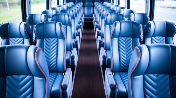 56 passenger charter bus interior everett