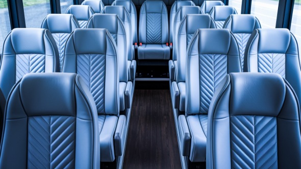 everett 18 passenger minibus interior
