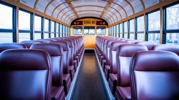 everett school bus rental inside
